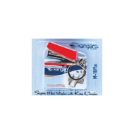 Kangaro M-10 Y2K Super Mini Stapler With Key Chain (Red)