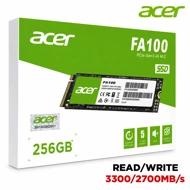 ACER 256GB NVME SSD GEN3 FA100 SPEED UPTO 3300MB/s (5YEAR)