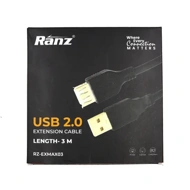 Ranz USB Extension Cable 3m Premium