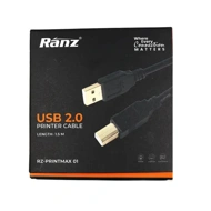Ranz Printer Cable USB 1.5m Premium
