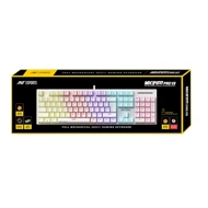 Ant Esports USB Gaming Keyboard Mechanical MK3400 Pro V3 RGB White Red Switch