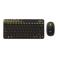 LOGITECH WIRELESS KEYBOARD MOUSE COMBO MK240 NANO BLACK