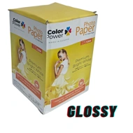 Colour Power RC inkjet Photo Paper Premium Bright White  270 GSM (50x8 =400 Sheets) 4\