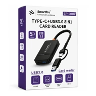 SmartPro Card Reader Type-C | USB 8 In 1