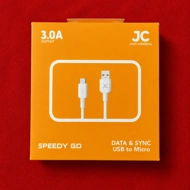 JUST CORSECA JST294 3.0A USB-A to Micro USB Data & Charging Cable