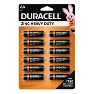 Duracell AA Zinc Battery (Pack of 12)