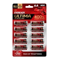 EVEREADY AA Alkaline Battery Ultima (Pack of 10)