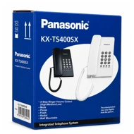 Panasonic Wired Telephone Set without Display Black (KX-TS400SX)