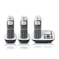 Motorola Wireless Telephone Set with answering Machine (3-Handset) CD5013+