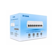 D-Link Desktop LAN Switch 8 Port Normal DES-1008