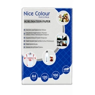 Nice Colour A4 Sublimation Paper 120 GSM (100 Sheets)