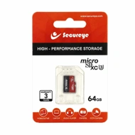 Secureye Micro SD Card 64GB For CCTV Camera and Smart Phone