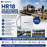 MORX UHF Integrated RFID Reader HR18 With Impinj Chip For Weighbridge