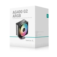 Deepcool Desktop Air Cooler Cpu Fan AG400 G2 ARGB
