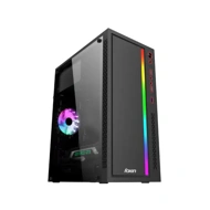Foxin Gaming Cabinet without SMPS Pulse RGB