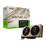 MSI Nvidia Graphic Card RTX 5060 8GB DDR7 INSPIRE 2X OC DUAL Fan