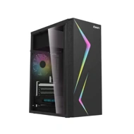 Foxin Gaming Cabinet without SMPS Wave RGB