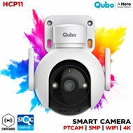 QUBO SMART OUTDOOR CAM 360° PRIME 5MP | CLOUD RECORDING | IP66 PT CAMERA