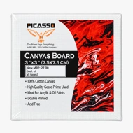 PICASSO Canvas Board 3x3 Inch | 7.5x7.5 cm