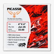 PICASSO Canvas Board 4x4 Inch