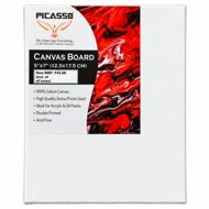 PICASSO Canvas Board 5x7 Inch | 12.5x17.5 cm