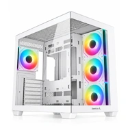 DeepCool Mid Tower Cabinet (ITX/Micro-ATX/ATX) CG530 4F White