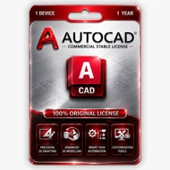 AutoCAD Commercial License 1 Year
