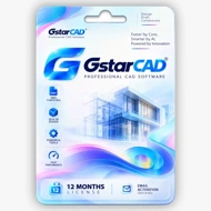 GstarCAD CAD Software For 1 Year