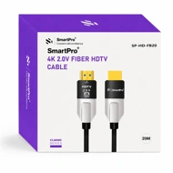 Smart-Pro HDMI Cable 20m Fibre 4K 2.0V (SP-HD-FB20)