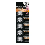 Duracell Cmos Battery 3V CR1616 (Pack Of 5)