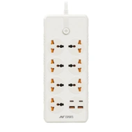 Ant Esports Spike 7 Socket 1 Switch 2×USB 2×TYPE-C 3m (PS722)