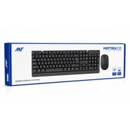 Ant Wireless Keyboard Mouse Combo Black MATRIX20