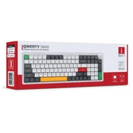 Iball Hybrid Wireless Keyboard RGB QWERTY S600 (White)