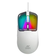 Ant Esports USB Gaming Mouse RGB VIRTUS 100 White