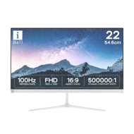 Iball LED Monitor 22\" FHD VA 100 Hz with HDMI | VGA (Bird i215) White