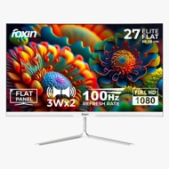 Foxin LED Monitor 27\" FHD IPS 100Hz with HDMI | VGA | Speaker (Elite)