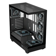 Ant Esports Gaming Cabinet Crystal Neo ARGB (E-ATX, ATX, M-ATX, M-ITX)