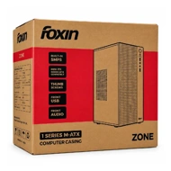 Foxin Cabinet With SMPS M-ATX Zone