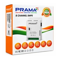 Prama CCTV Power Supply 8ch 12v/5a (PS12V-01A/08)