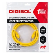 Digisol CAT6 Patch Cord 1m Yellow