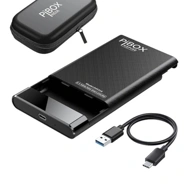 PiBOX 2.5 SSD Enclosure with Carry Case & Mobile Stand D2531E
