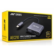 Ant Esports Type-C to HDMI | VGA Converter (AEC210)