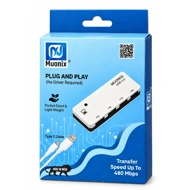 Muonix 4 Port USB Hub 2.0
