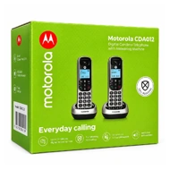 Motorola Wireless Telephone Set with answering Machine (2-Handset) CD4012