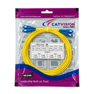 CATVISION FIBER PATCH CORD SC/UPC-SC/UPC DUPLEX 2.0mm 5m