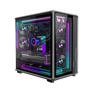 Ant Esports Gaming Cabinet Crystal x8 Frame Black