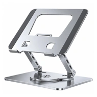 Laptop | Tablet Stand For Upto 17 Inch Silver (Metal)