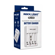 Rocklight Charger for Rechargeable Batteries AA | AAA | 9A (RL-C5)