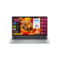 Dell 15 D15260 Laptop, Intel Core Ultra 5-225U, 16 GB RAM, 512 GB SSD, 15.6 Inch FHD Screen, Windows 11 Home, Ms Office 2024 + Microsoft 365, Backlit Keyboard + AI Copilot Hotkey, Silver