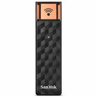 SanDisk Connect Wireless Stick 16 GB Pen Drive Compatible with Desktop Computer, Mobile, Tablet USB 2.0 Plastic Case (Black) Open box